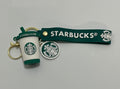 Starbucks White Cup Keychain