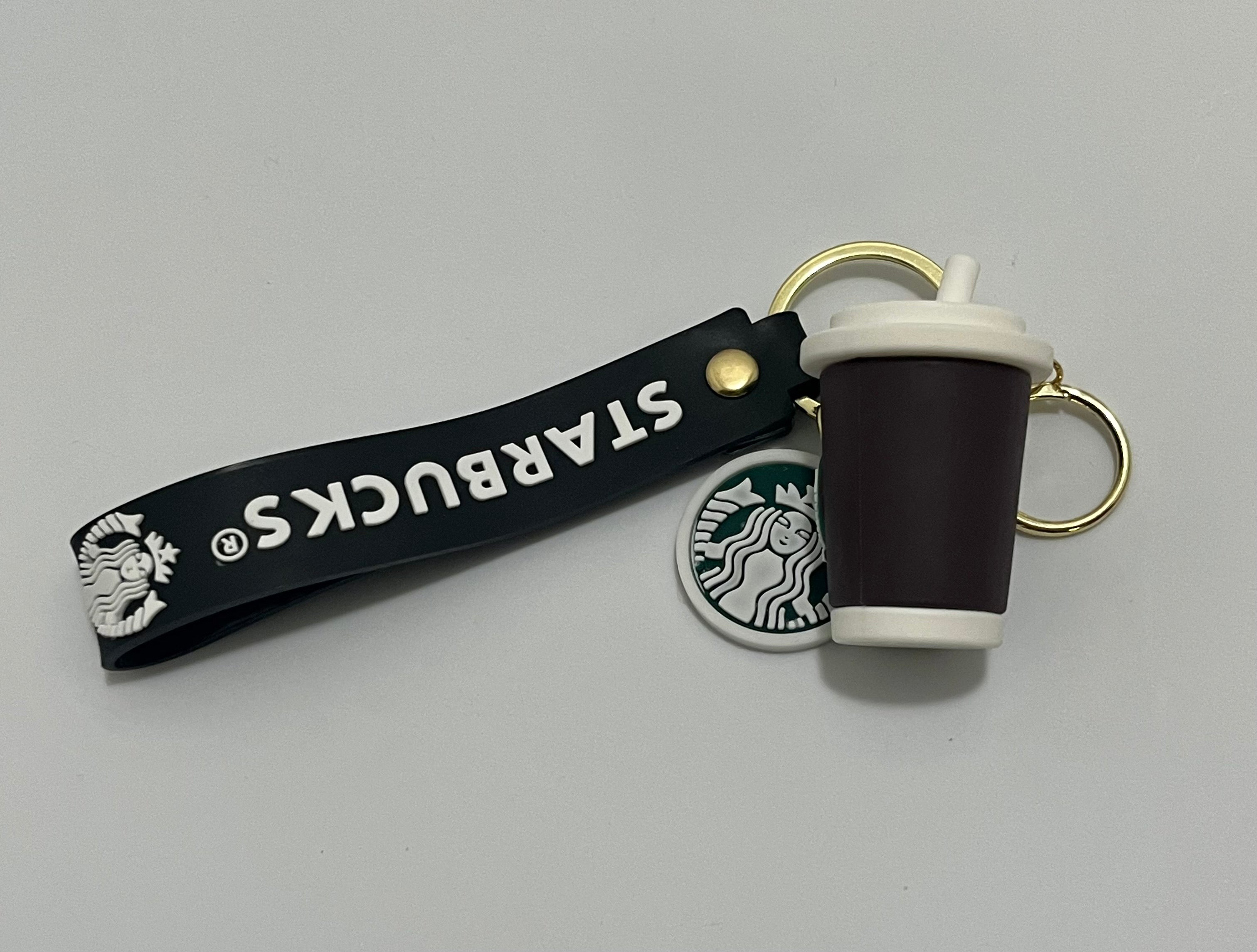 Starbucks Brown Cup Keychain