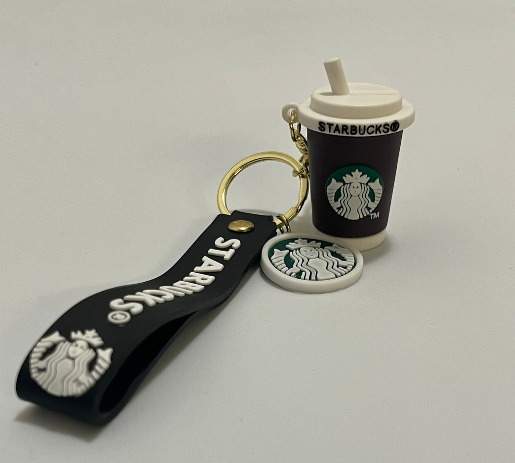 Starbucks Brown Cup Keychain